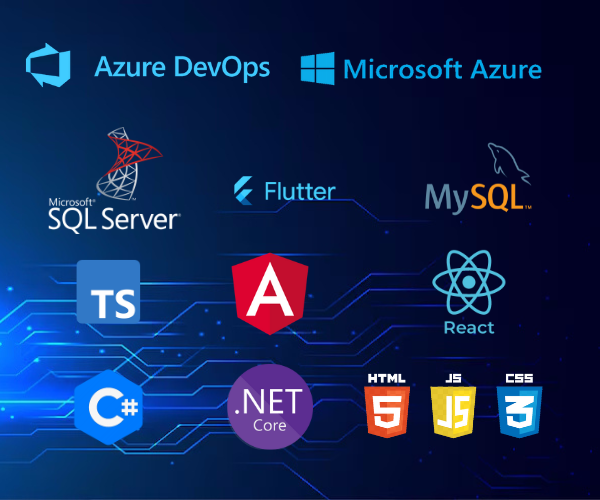 Interface tecnológica ilustrativa